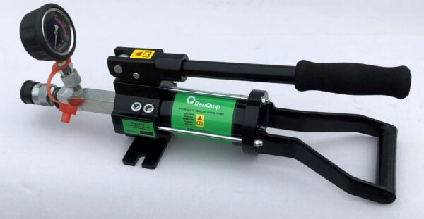 Single Port Hydraulic Hand Pump with Sealed Bladder