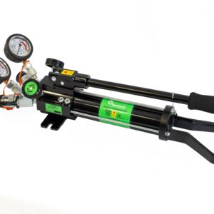 PH580T-Hydraulic Hand Pump with oil resevoir 580 cc, seal bladder which prevents air locks and leaks, operates precision tools like flange spreaders.